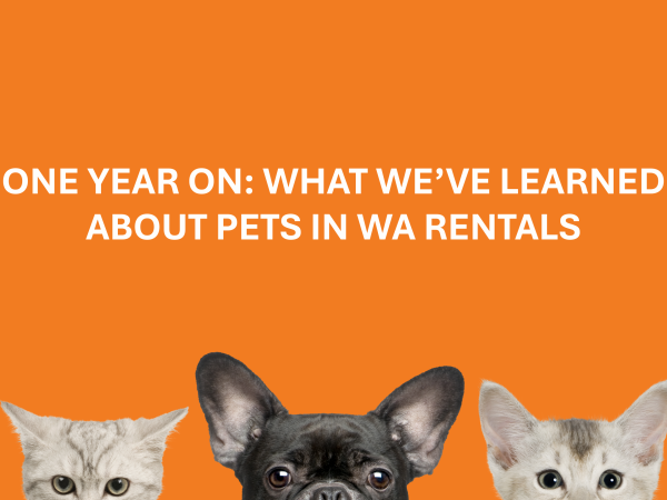 Pets in WA Rentals